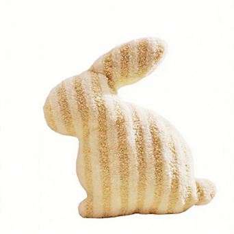 13x15.75"Easter Bunny Plush Pillow Sherpa Cotton Kids Room Decor