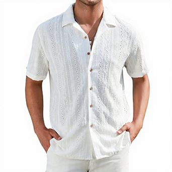 Men's Fashion Button-Down Shirt
