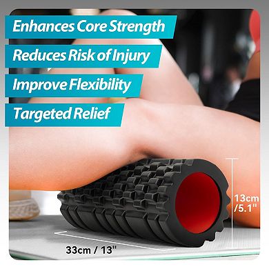 High Density Deep Tissue Foam Roller for Myofascial Release