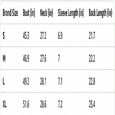 Women's Short Sleeve Flowy Top