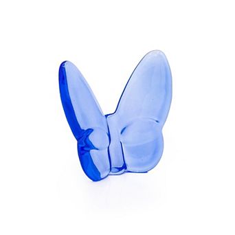 HomeRoots 3" Blue Crystal Butterfly Figurine Tabletop Sculpture