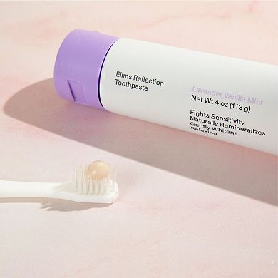 ELIMS Lavender Vanilla Mint Toothpaste, Fluoride-Free with Nano-Hydroxyapatite