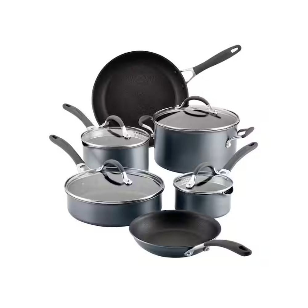 10-Piece Graphite Nonstick Cookware Set