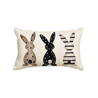 20"x12" Easter Bunny Pillow Cover Sofa Decor