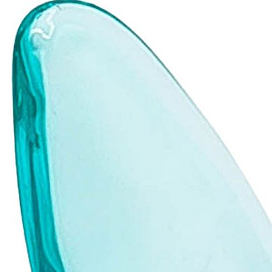 HomeRoots 3" Turquoise Crystal Butterfly Figurine Tabletop Sculpture