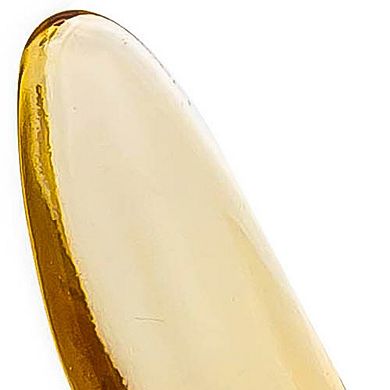 HomeRoots 3" Gold Crystal Butterfly Figurine Tabletop Sculpture