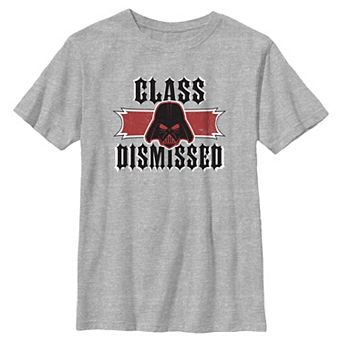 Boys 6-20 Star Wars Darth Vader Class Dismissed Graphic Tee