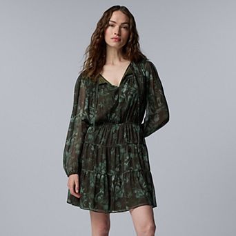 Women's Simply Vera Vera Wang Ruched Short Dress