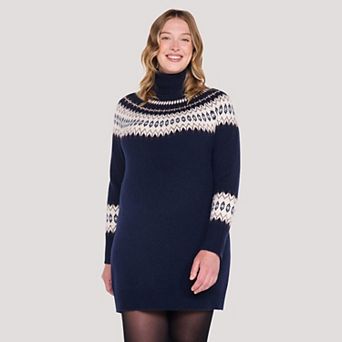 Maternity Motherhood® Long Sleeve Sweater Tunic Mini Dress