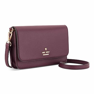 Nine West Luela Phone Wallet Crossbody with Adjustable Strap