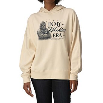 Women's Star Wars Chewbacca Oversized Fleece Hoodie Sweatshirt