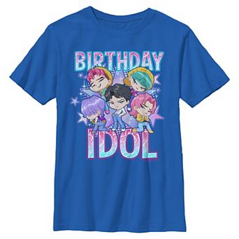 Boys 6-20 K-Pop Demon Hunters Saja Boys Birthday Idol Graphic Tee
