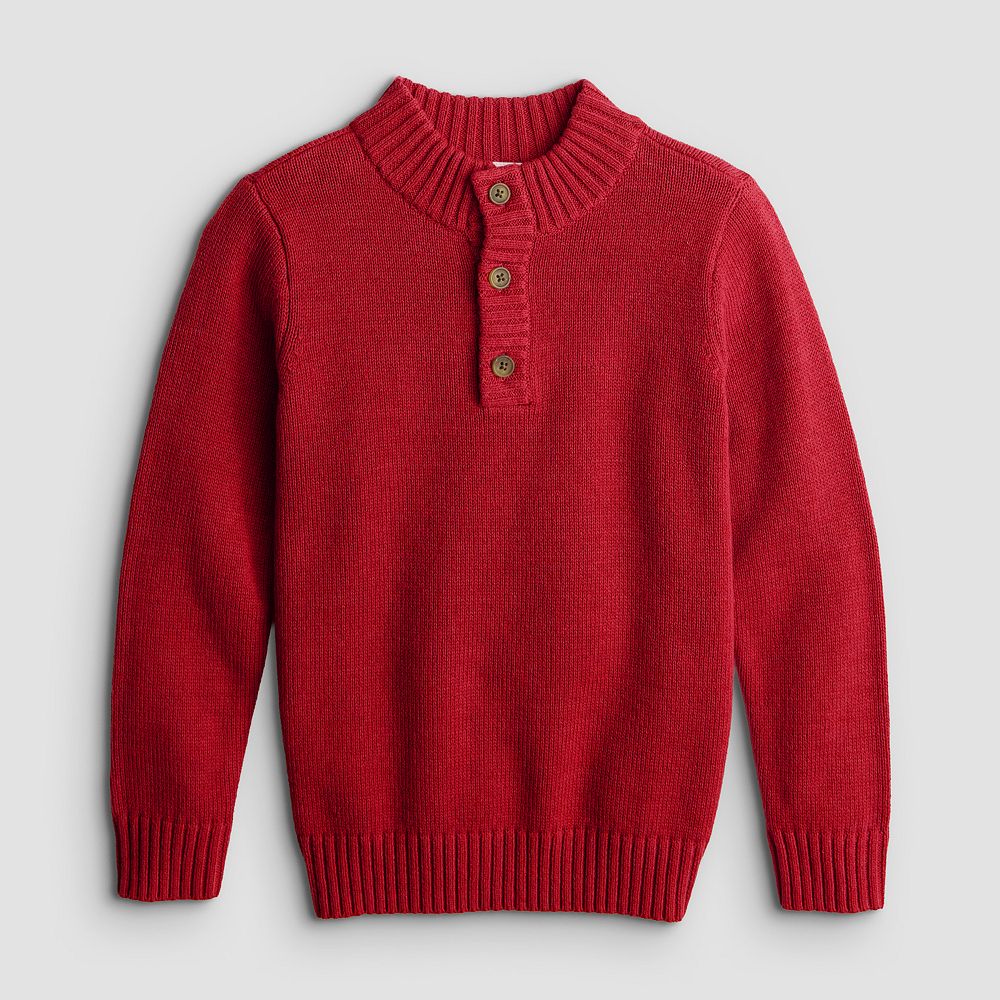 Boys 4-14 Jumping Beans® Button Neck Sweater
