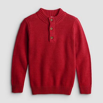 Boys 4-14 Jumping Beans® Button Neck Sweater