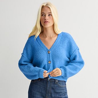 Juniors' SO® Slub Cardigan