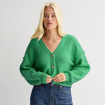 Juniors' SO® Slub Cardigan