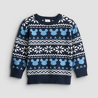 Baby & Toddler Boys Jumping Beans® Disney's Mickey Mouse Crewneck Sweater