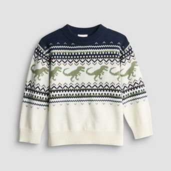 Baby & Toddler Boy Jumping Beans® Holiday Crewneck Sweater