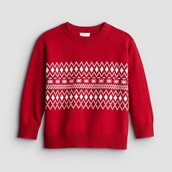 Baby & Toddler Boy Jumping Beans® Holiday Crewneck Sweater