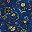 Blue Whimsy Floral