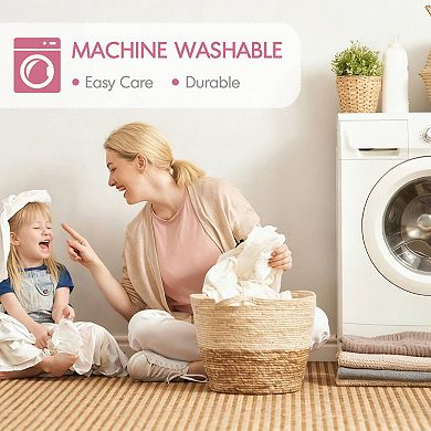 Intelligent Design Arya Floral Embroidered Ruffle Quilt Set with Shams