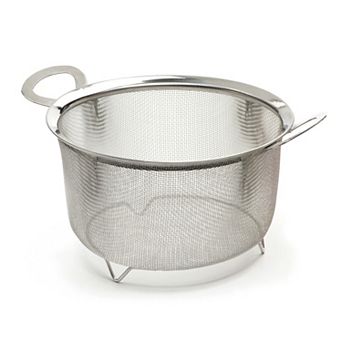 RSVP International Endurance® Stainless Steel Mesh Basket - Wide Rim