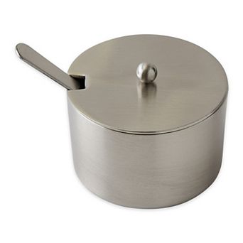 RSVP International Endurance® Stainless Steel Salt Cellar with Spoon