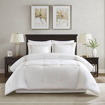 Harbor House Nile 4 pc Cotton Sateen Oversized Comforter Set