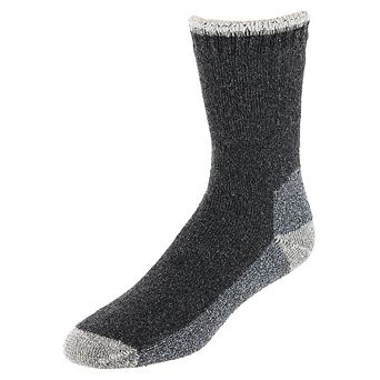 CTM Men's Sherpa Lined Cabin Socks by Wootie (1 Pair)