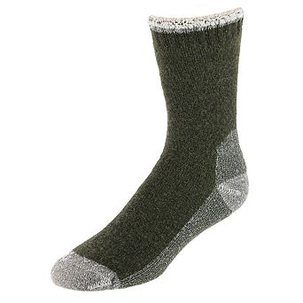 CTM Men's Sherpa Lined Cabin Socks by Wootie (1 Pair)