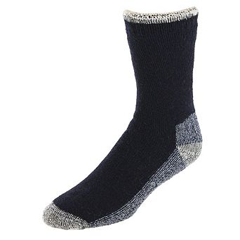 CTM Men's Sherpa Lined Cabin Socks by Wootie (1 Pair)