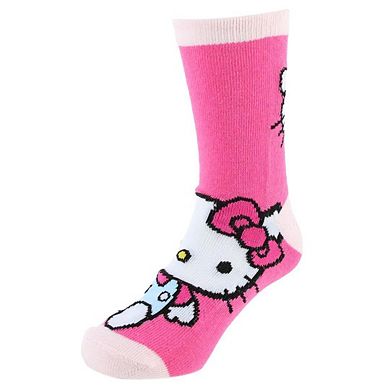 Textiel Trade Girls' Sanrio Hello Kitty Novelty Socks (3 Pairs)
