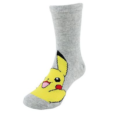 Textiel Trade Boy's Pokemon Catch Me If You Can Novelty Socks (3 Pair)