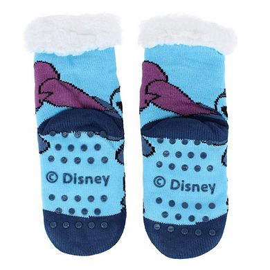 Textiel Trade Boy's Disney Lilo & Stitch Sherpa Lined Slipper Socks (1 Pair)