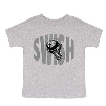 Swish Distressed - Toddler Short Sleeve Graphic T-Shirt