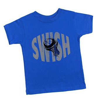 Swish Distressed - Toddler Short Sleeve Graphic T-Shirt