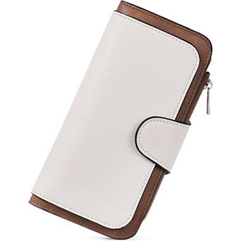 PU Leather RFID Blocking Women's Wallet with Multiple Pockets