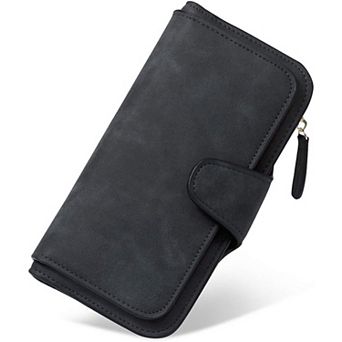 PU Leather RFID Blocking Women's Wallet with Multiple Pockets