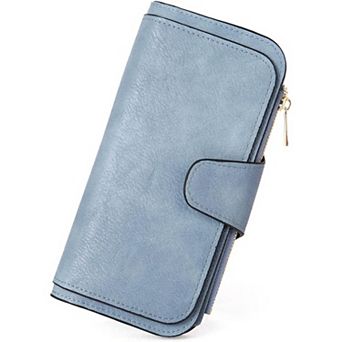 PU Leather RFID Blocking Women's Wallet with Multiple Pockets