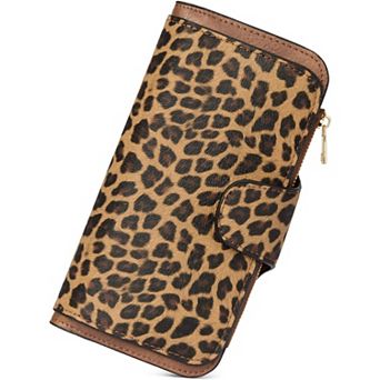 PU Leather RFID Blocking Women's Wallet with Multiple Pockets