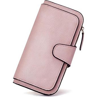 PU Leather RFID Blocking Women's Wallet with Multiple Pockets