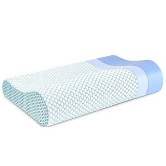 Ergonomic Memory Foam Pillow for Neck Pain Relief
