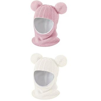 Baby Winter Hat Scarf Set - Versatile, Soft Velvet, Cute Design, Perfect Gift