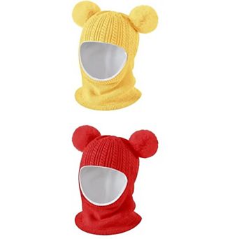 Baby Winter Hat Scarf Set - Versatile, Soft Velvet, Cute Design, Perfect Gift