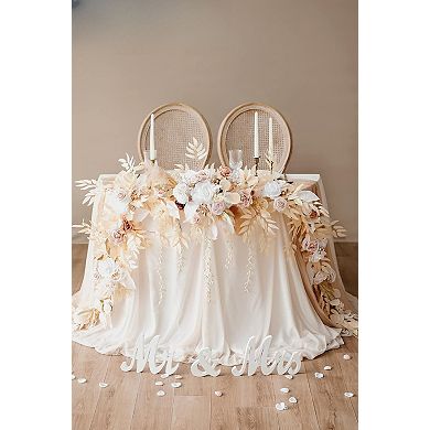 9FT Flower Garland for Backdrop Decorations - Wedding Arch Flowers