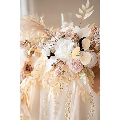 9FT Flower Garland for Backdrop Decorations - Wedding Arch Flowers