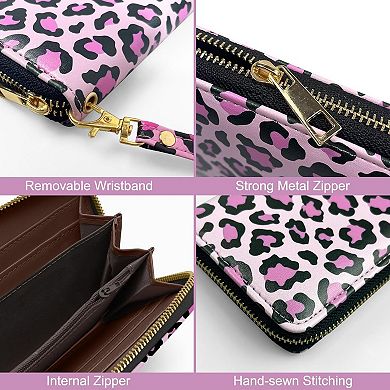 Wristlet Wallet for Women: Slim, Stylish, RFID Blocking, PU Leather, Durable Lining, Easy Access