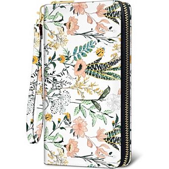 Wristlet Wallet for Women: Slim, Stylish, RFID Blocking, PU Leather, Durable Lining, Easy Access