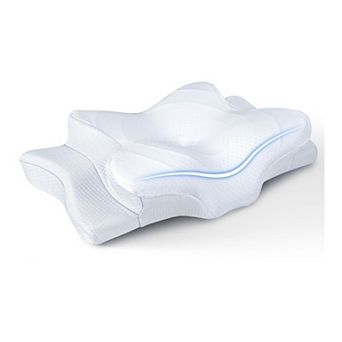 Ergonomic Memory Foam Pillow: Adjustable, Cooling, Neck Support