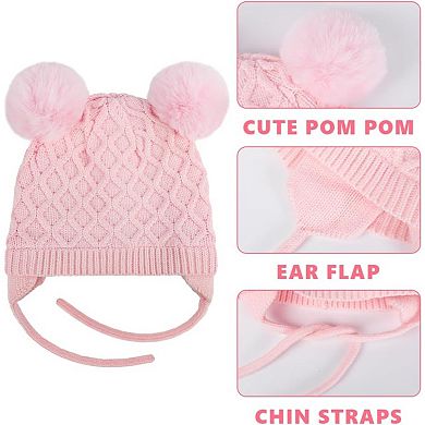 Soft Acrylic Winter Hat for Babies 6-24 Months